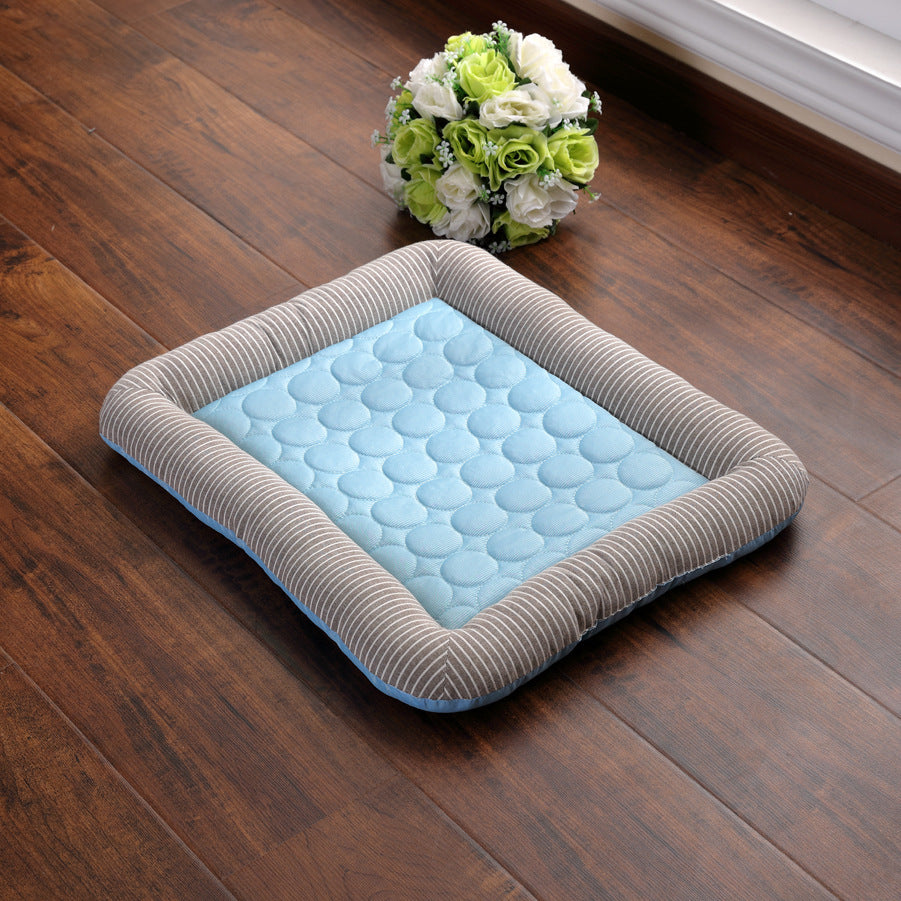 Cooling Bed for Dogs & Cats | Ice Silk Summer Pad – Beboo ChillMat™
