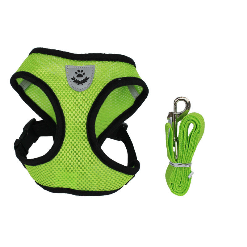 No-Pull Breathable Harness with Leash for Dogs & Cats | Soft & Secure – Beboo EasyFit™