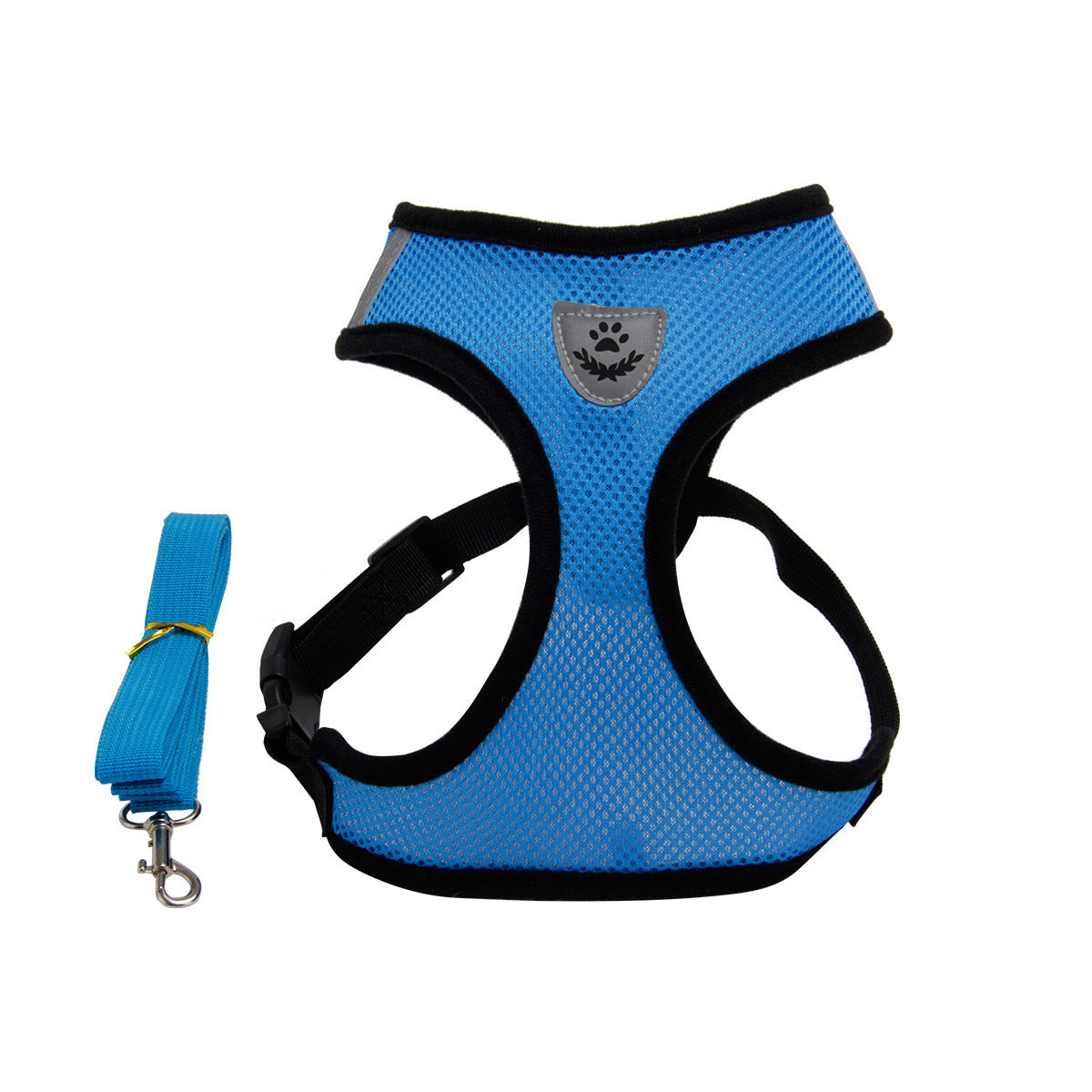 No-Pull Breathable Harness with Leash for Dogs & Cats | Soft & Secure – Beboo EasyFit™
