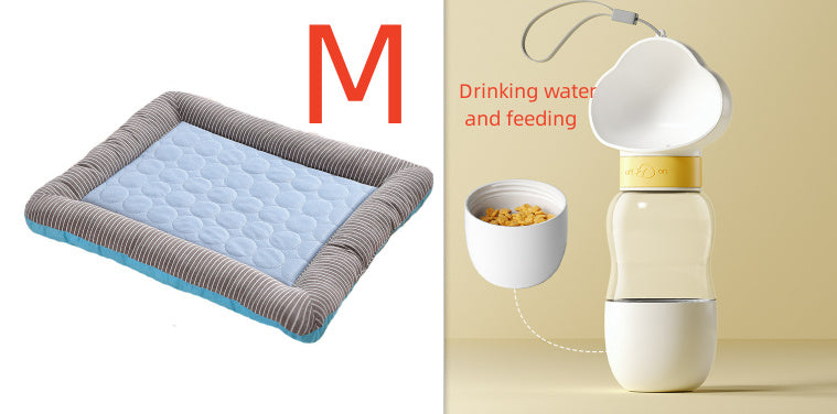 Cooling Bed for Dogs & Cats | Ice Silk Summer Pad – Beboo ChillMat™