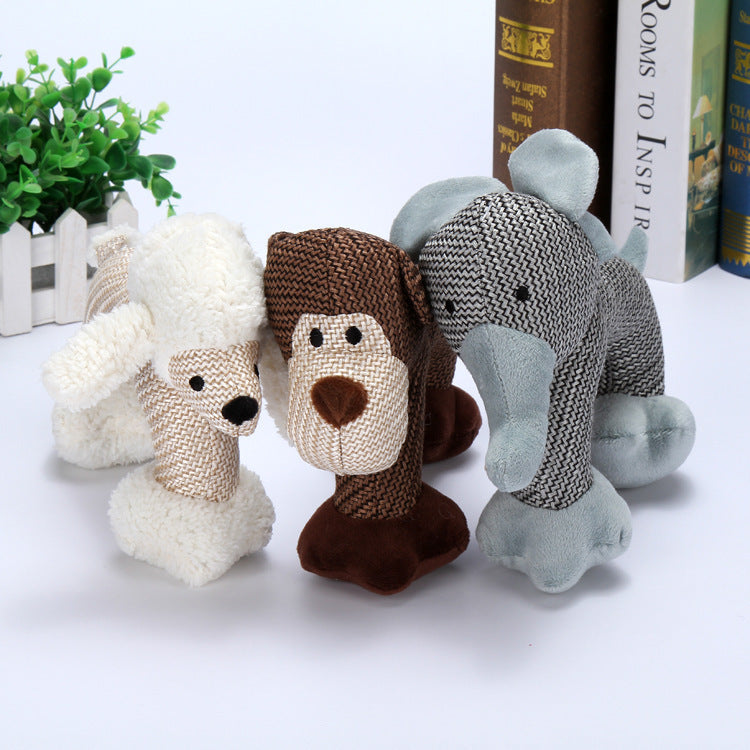 Juguetes masticables para perros pequeños y grandes, resistentes a las mordeduras, con forma de pato chirriante, interactivos, para cachorros, suministros para mascotas.