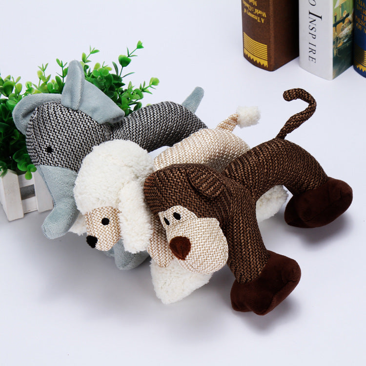 Juguetes masticables para perros pequeños y grandes, resistentes a las mordeduras, con forma de pato chirriante, interactivos, para cachorros, suministros para mascotas.