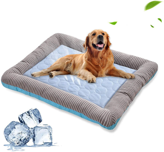 Cooling Bed for Dogs & Cats | Ice Silk Summer Pad – Beboo ChillMat™