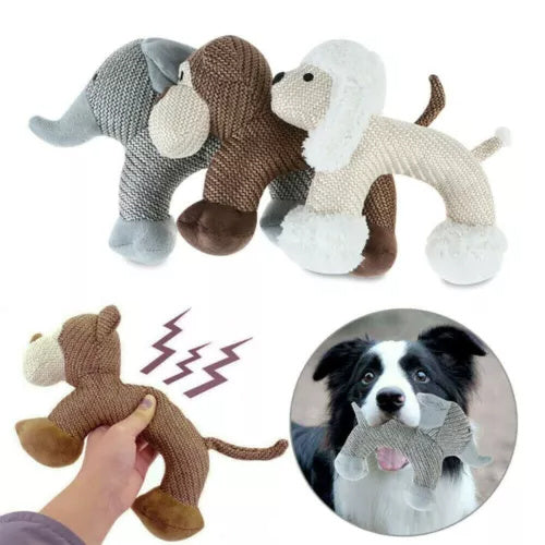 Juguetes masticables para perros pequeños y grandes, resistentes a las mordeduras, con forma de pato chirriante, interactivos, para cachorros, suministros para mascotas.