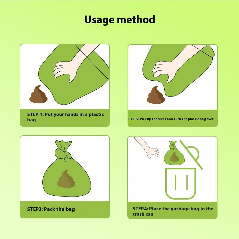 Pet Feces Biodegradable Garbage Bag